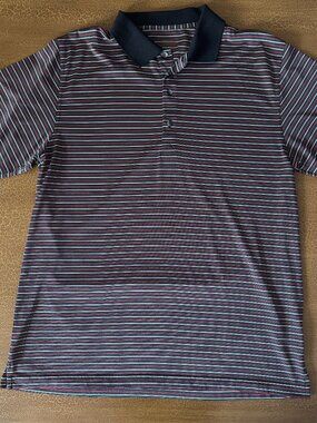 Greg Norman Short Sleeve Button Polo - Size Large